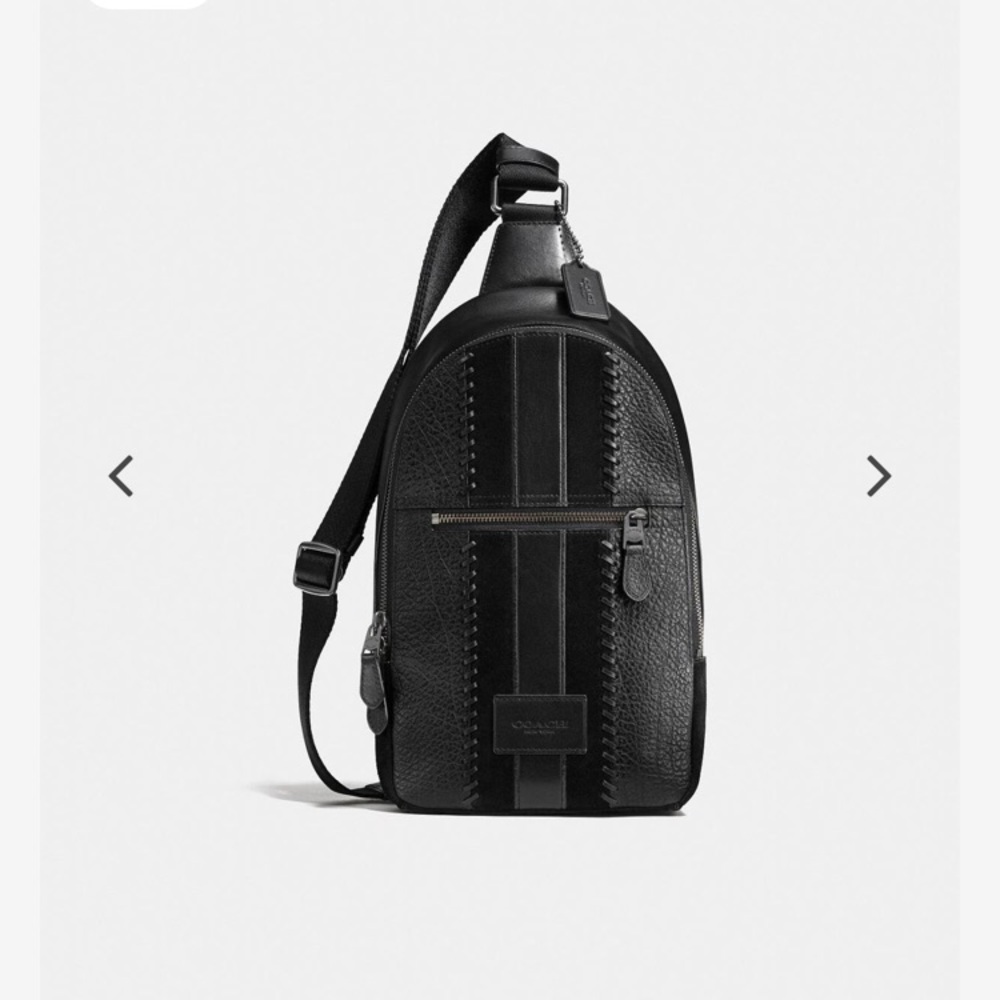 BRAND NEW Black Coach Sling Bag!! 💗